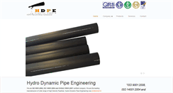 Desktop Screenshot of hdpengineering.com